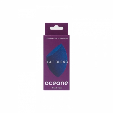 Océane Flat Blend Azul - Esponja de Maquiagem