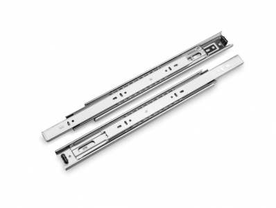 Corrediça para Gaveta Trilho Telescópico Steel 55cm Par 35kg