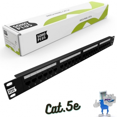 Patch Panel 24 Portas Cat.5e Sohoplus Furukawa