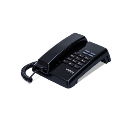 Telefone Intelbras Premium TC 50 com Fio Preto