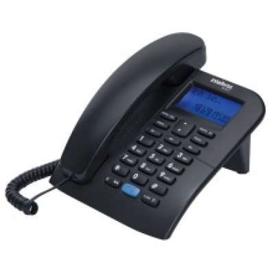 Telefone Intelbras TC 60 ID com Fio Preto