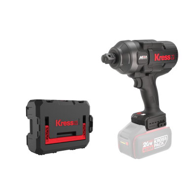 CHAVE DE IMPACTO 1/2 SEM BATERIA 1300NM 20V KRESS COM MALETA KRESS KUB33.91 