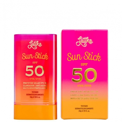 Latika Sun Stick FPS50 - Protetor Solar Facial 30g