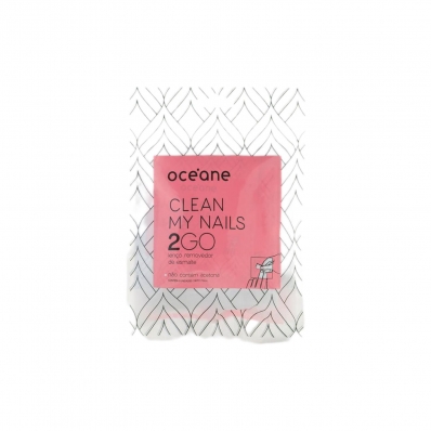 Lenço Removedor De Esmalte - Clean My Nails 2 Go 6un