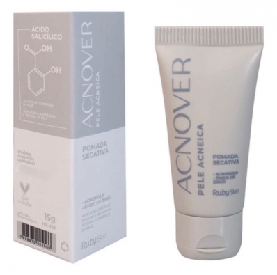 Ruby Rose Acnover Pomada Secativa - Creme Facial 15g