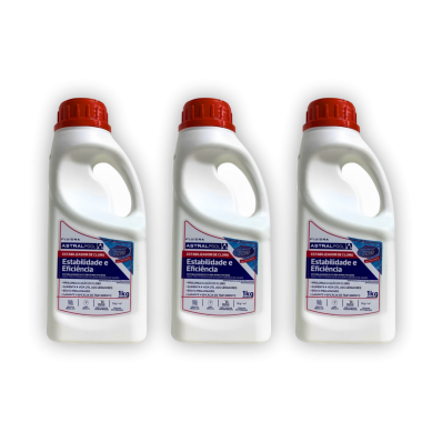KIT 3 ESTABILIZADOR DE CLORO PARA PISCINAS 1KG ASTRALPOOL