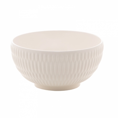 Bowl New Bone Branco em Porcelana 15,2x7,2cm