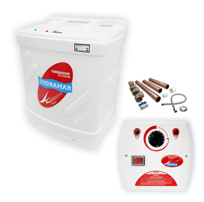 Sauna 9kw Bifásica + Quadro Analógico + Instalação Cobre