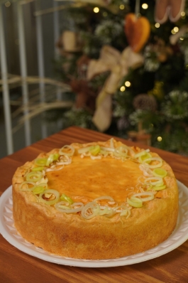 Quiche de Linguiça Blumenau