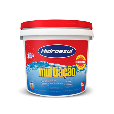 Cloro Para Piscina 10kg Puro Granulado Multiação 8 Em 1