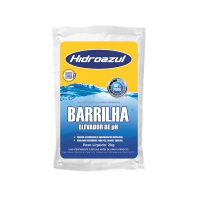 Barrilha Elevador De Ph Para Piscina Hidroazul 2 Kg