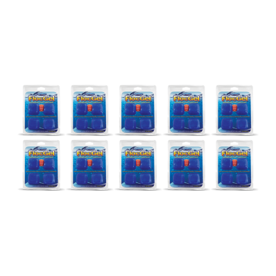 Kit 10 Floc Gel 4 Cubos Hidroazul 90g