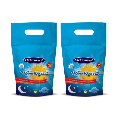 Kit 2 Weekend 4Kg Produto Para Piscinas Verdes - Hidroazul