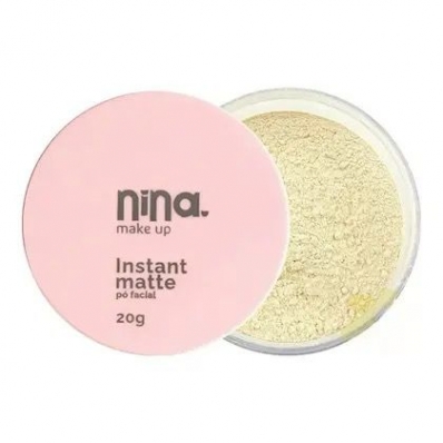 Nina Makeup Instant Matte 1 - Pó Facial 20g