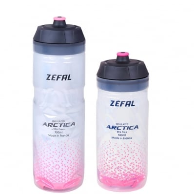 2x Garrafas Termica Arctica Zefal Caramanhola Bike 550/750ml Rosa