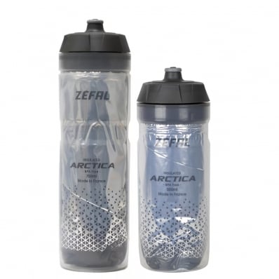 2x Garrafas Termica Arctica Zefal Caramanhola Bike 550/750ml Preto