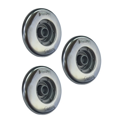 Kit 3 Dispositivos de Retorno Inox Pratic Sodramar 50mm