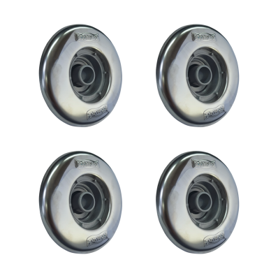 Kit 4 Dispositivos de Retorno Inox Pratic Sodramar 50mm