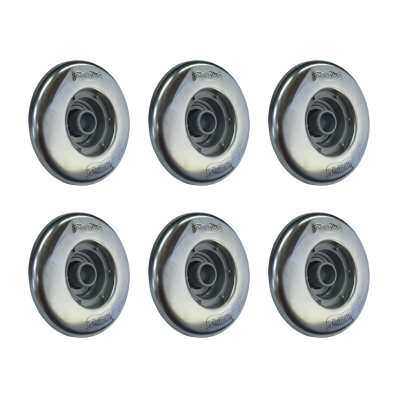 Kit 6 Dispositivos de Retorno Inox Pratic Sodramar 50mm