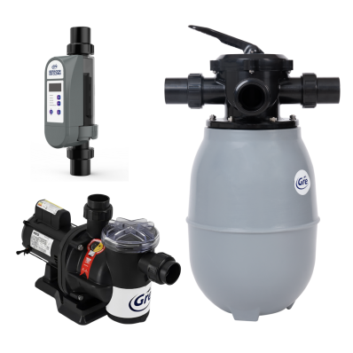 Kit Filtro Gre200 Bomba Veico GRE 1/3 Gerador de Cloro Gre10