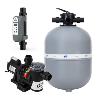 Kit Filtro Gre500 Bomba Veico GRE 3/4 Gerador de Cloro Gre20