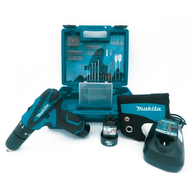 PARAFUSADEIRA/FURADEIRA IMPACTO A BATERIA MAKITA 