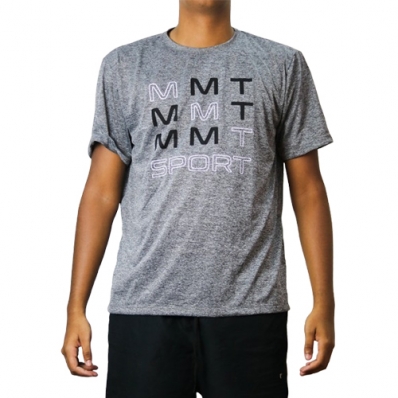 CAMISETA MOMENTUS AD MALHA RAJADA DRY CARECA C/ EST