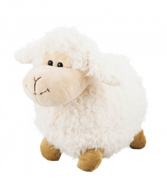Ovelha Branca 34cm - Pelúcia Fofy Toys