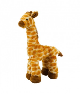 Girafa Laranja 30cm - Pelúcia Fofy Toys