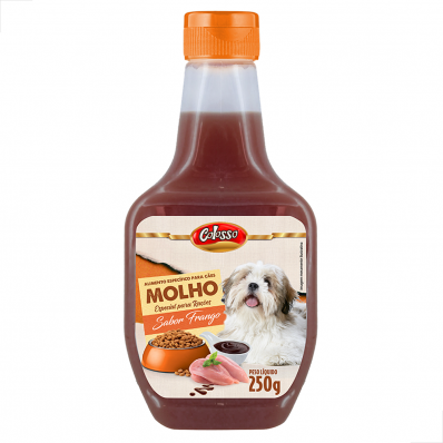 Molho Especial para Racoes Colosso Sabor Frango 250g