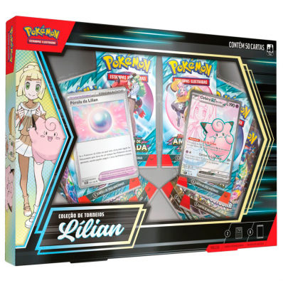 POKEMON BOX COLEÇÃO DE TORNEIOS LILIAN
