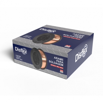 Arame Para Solda Disflex Mig 1,2Mm Rolo Com 15 Kg - 40.003