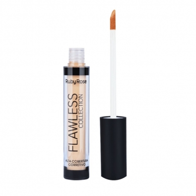 Corretivo Liquido Flawless Collection Bege 8080B-3 Ruby Rose