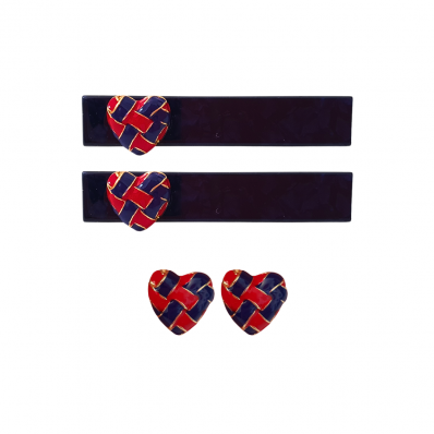 Kit Bico de Pato + Brinco Cuore
