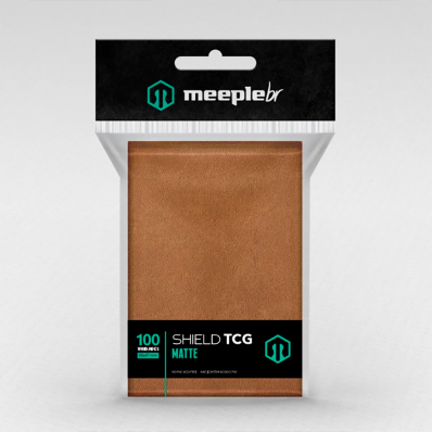 SLEEVES MEEPLEBR TCG MATTE 100 COBRE