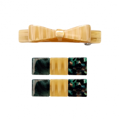 Kit Bico de Pato Blocks + Presilha Beatriz