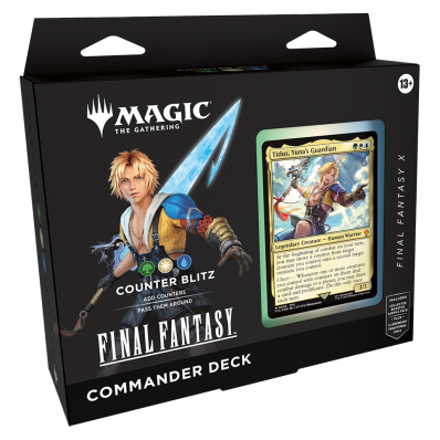 MTG FINAL FANTASY - COMMANDER DECK COUNTER BLITZ (GWU) INGLES