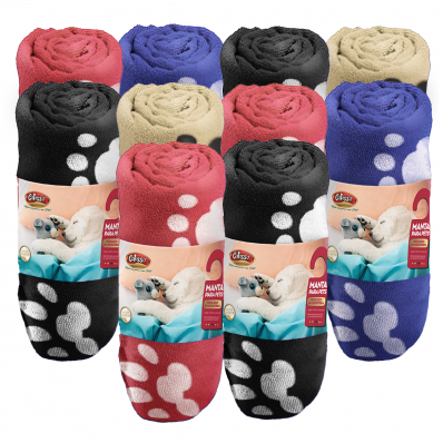 KIT 10 UN Manta Coberta p/ Caes e Gatos Colosso