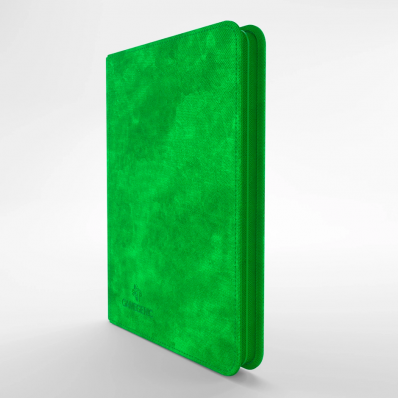 FICHARIO GAMEGENIC 8 POCKET ZIPUP VERDE