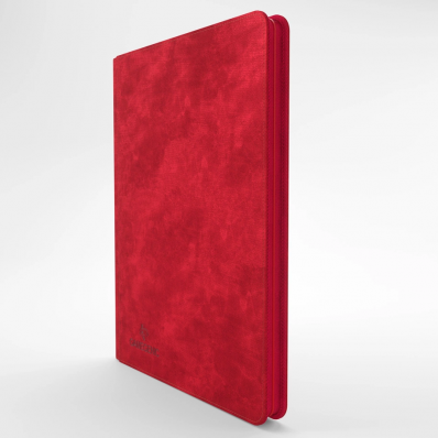 FICHARIO GAMEGENIC 18 POCKET ZIPUP VERMELHO