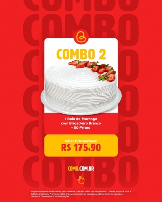 Combo 02 com 50 fritos 