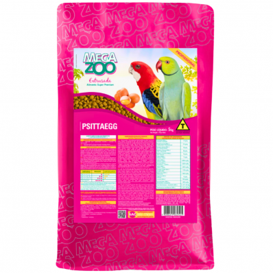 MEGAZOO EXT PSITAEGG - 5 KG