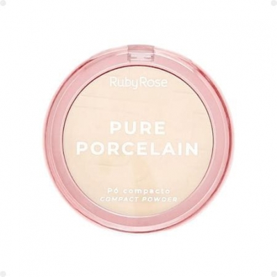 Ruby Rose Pure Porcelain P10 - Pó Compacto 7g