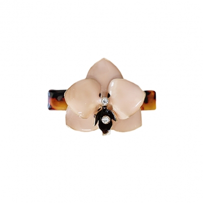 Presilha Orquídea Esmaltada - OUTLET