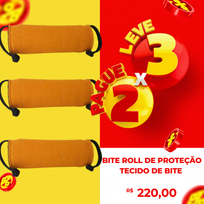 BITE ROLL DE PROTEÇÃO EM TECIDO DE BITE (PAGUE 2 LEVE 3)