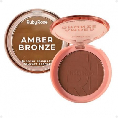 Bronzer Compacto Amber Bronze - Tropical Tan - Ruby Rose