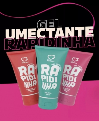 LUBRIFICANTE UMECTANTE CHICLETE RAPIDINHA 30G