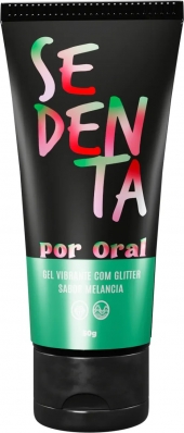 GEL LUBRIFICANTE COMESTIVEL VIBRANTE MELÂNCIA 50G
