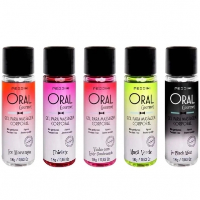 GEL COMESTIVEL GOURMET 18GS SABORES VARIADOS