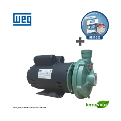 Bomba THEBE / WEG Monofásica THA-16 Alumínio 03 CV 127/220V